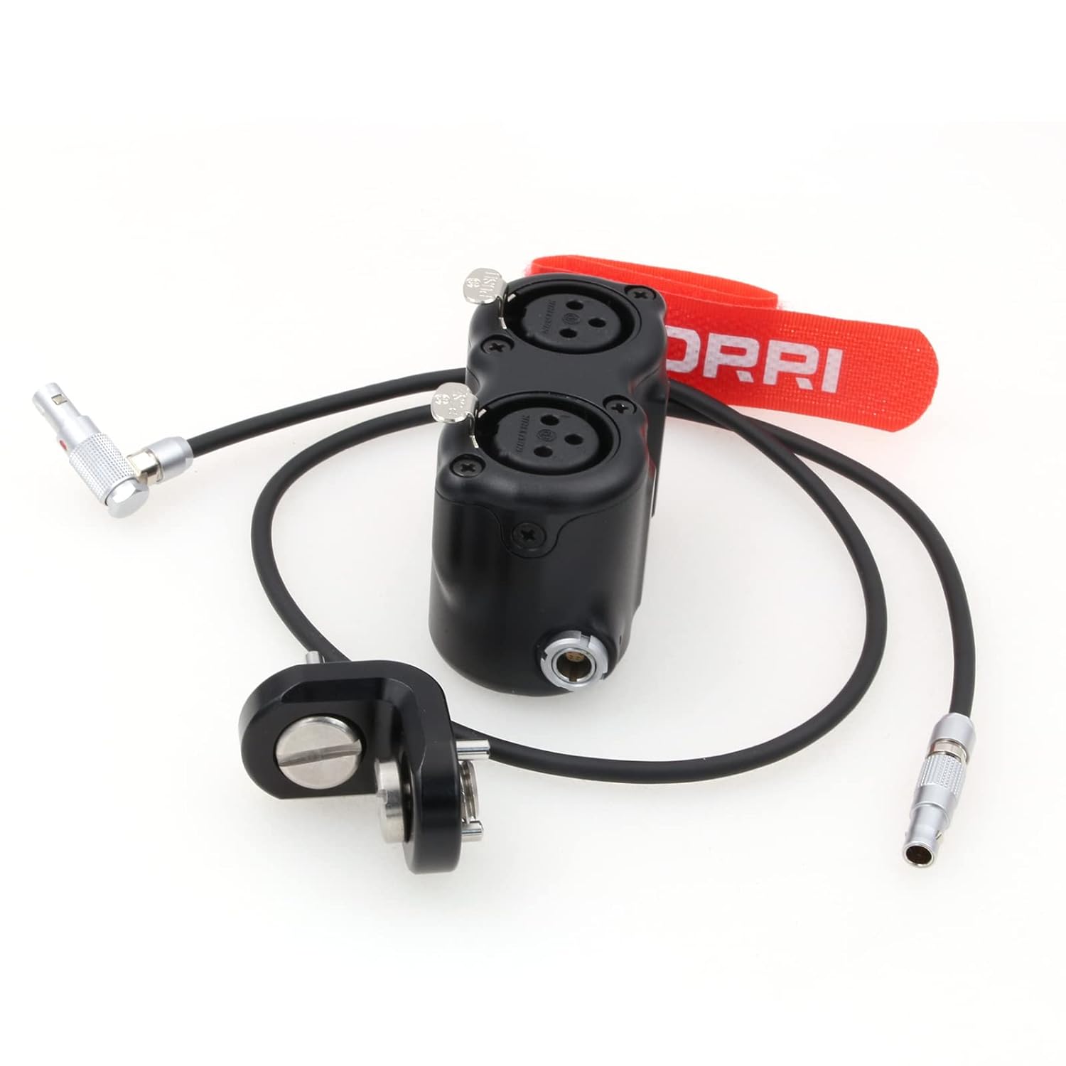 DRRI A-Box ARRI Alexa Mini with Dual Channel 3-Pin XLR line inputs and 5-pin ODU Cable for RED V-Raptor/Phantom Power