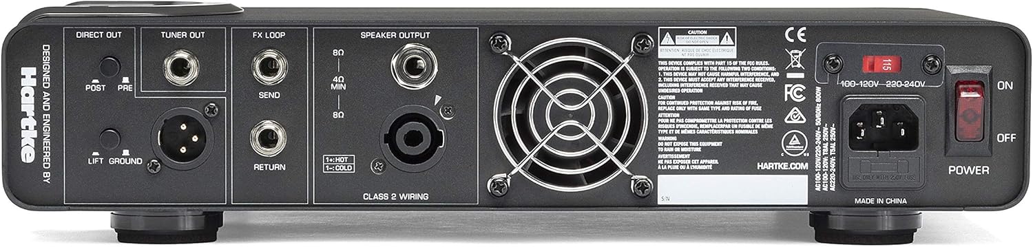 Hartke LX5500 500-watt Bass Head