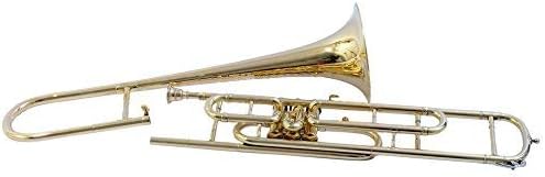 TROMBONE Bb PITCH BRASS WITH HARD CASE AND MOUTHPIECE, NICELYTUNED