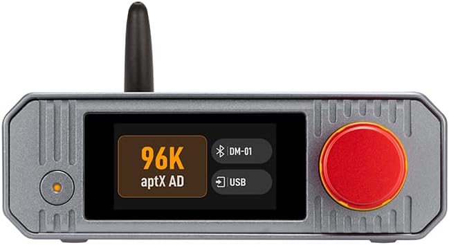 XDUOO MX-02 HD Bluetooth Audio Transmitter Bluetooth 5.4 USB/Optical/COAXIAL LE Audio 24bit/192kHz