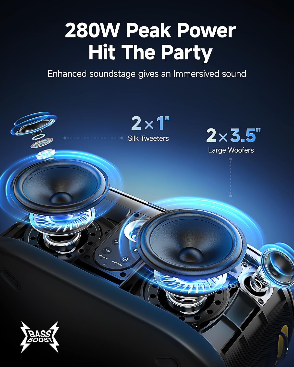 Ikarao Karaoke Machine for Adults, with Lyrics Display, 10.1