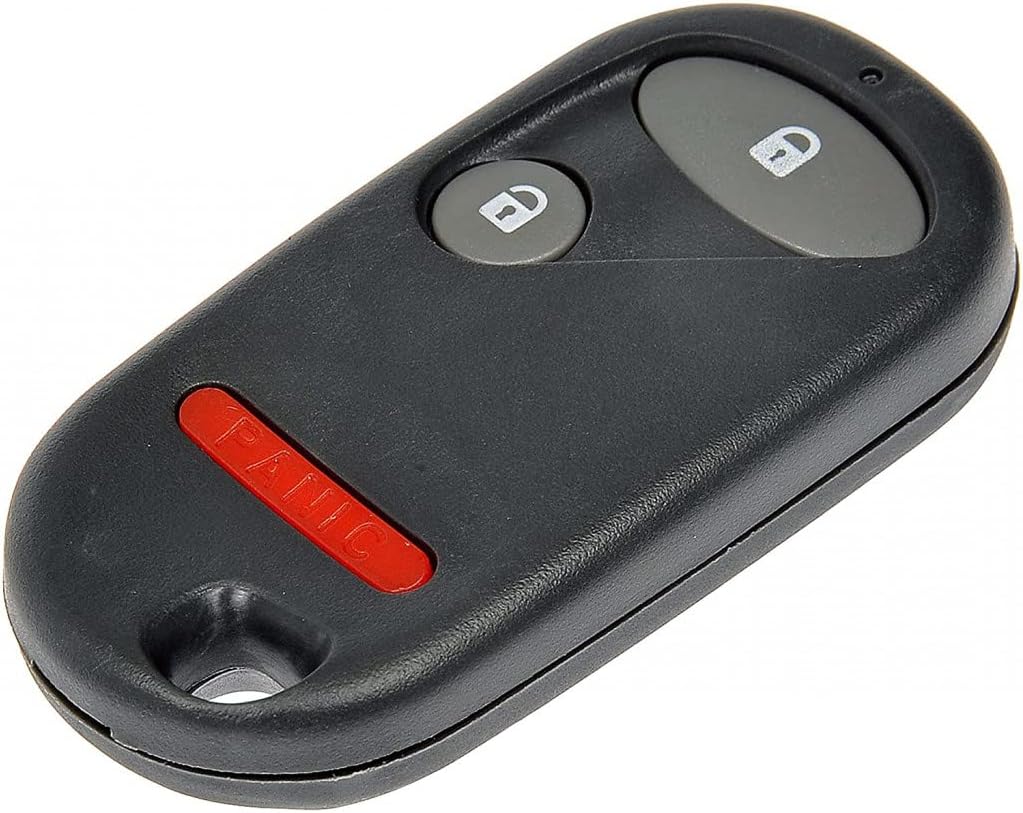 KarParts360 for Honda Pilot 2003 2004 Keyless Remote | with Batteries | 3 Button | Black Color | Replacement for 72147S5AA01