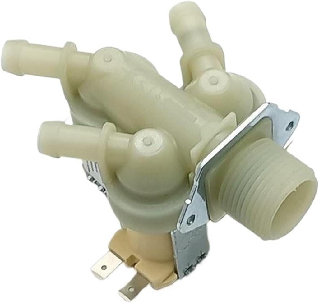 Drum Washing Machine Inlet Valve Switch, Compatible for Samsung, 5220FR2075B Solenoid Valve Parts Replacement(2pcs)