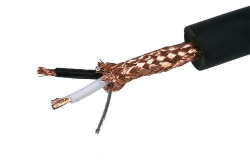 Monoprice Professional Microphone Bulk Cable - 250 Feet - Black, 16AWG, 8.0mm With High-Purity, Oxygen Free Copper Conductors, Braided Copper Shield