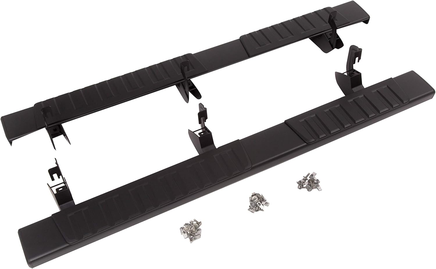 GM Accessories 84106506 Double Cab 6-Inch Rectangular Assist Steps in Black
