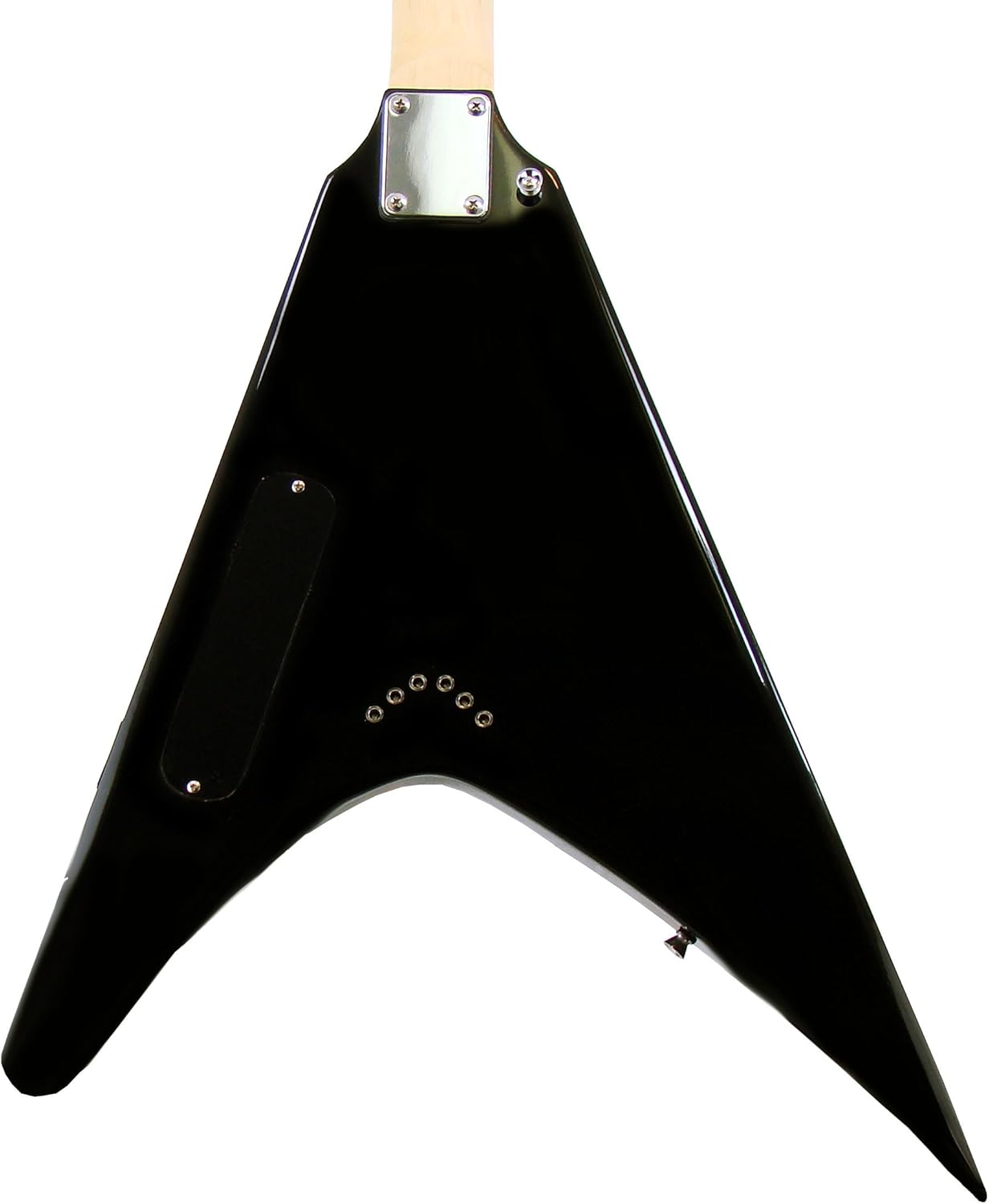 Offset RRV cut Electric Guitar - Black