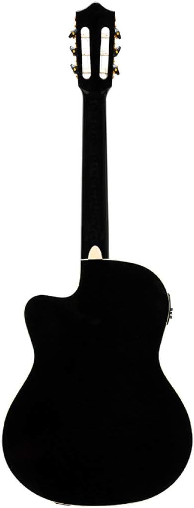 Stagg 6 String Classical Guitar, Right, Black, Full (SCL60 TCE-BLK)