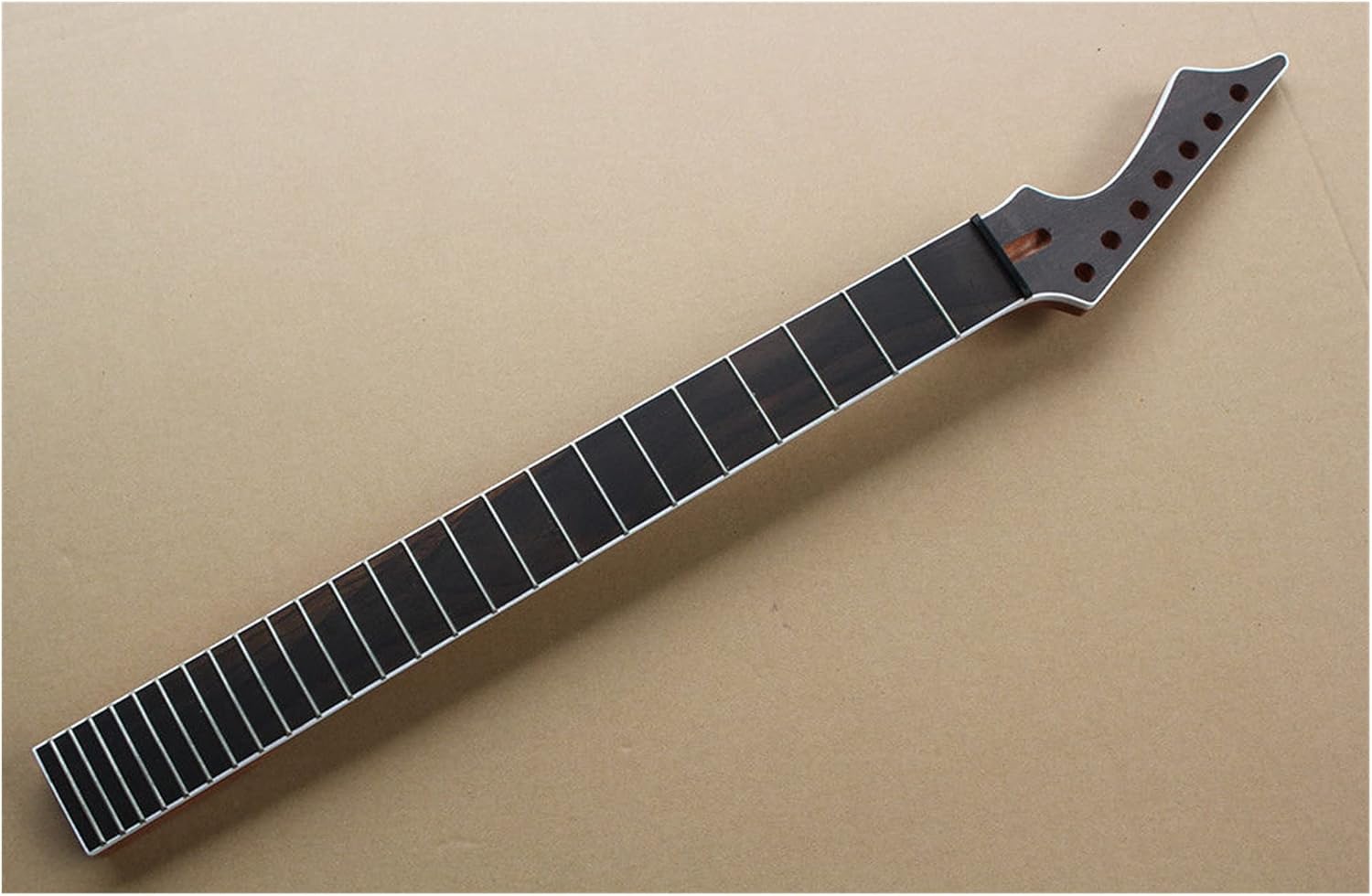 Unfinished 7 Strings Mahogany Electric Guitar Neck 24 Frets Rosewood Fretboard Guitar ​Neck Replacement