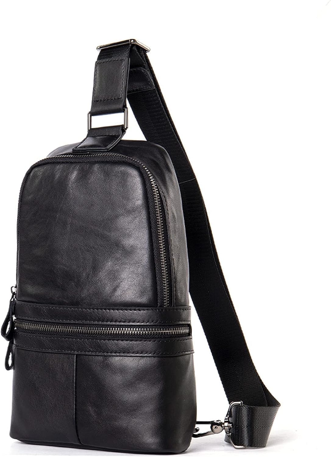 Sling Crossbody Anti Theft Chest Leather Shoulder Backpack Travel Daypack For Outdoor Cycling Bag bag