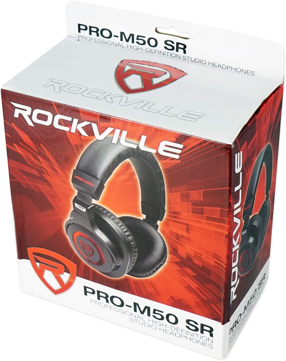 Rockville Podcast Podcasting Recording Bundle w/SR Headphones+Microphone+Stand