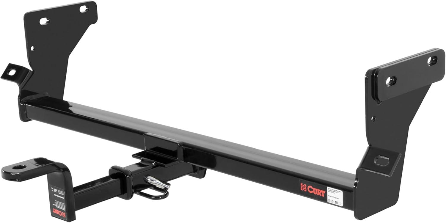 CURT 110063 Class 1 Trailer Hitch with Ball Mount, 1-1/4-In Receiver, Fits Select Dodge Caliber