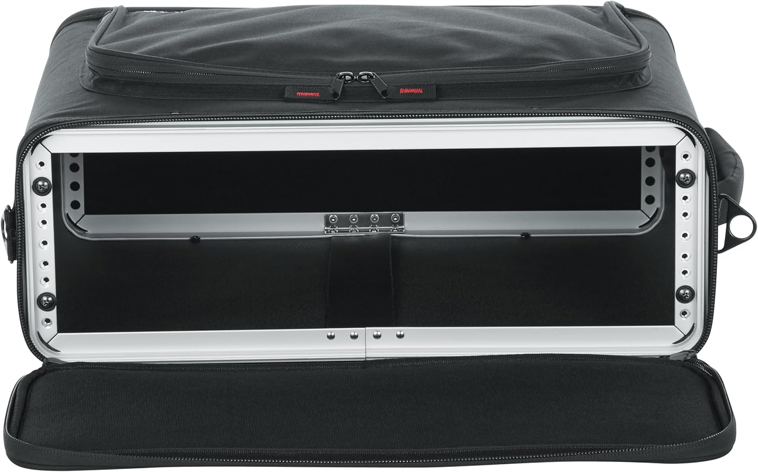 Gator Cases Lightweight Rack Bag with Removable Shoulder Strap Stage and Studio Equipment Case (GR-RACKBAG-3U)