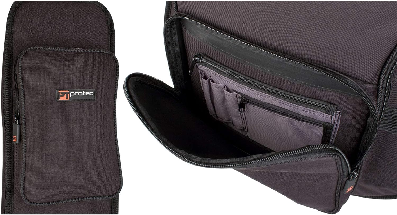 Protec CF234DBL Double Electric Guitar Gig Bag, Gold Series (Fits Strat, Tele, & Les Paul Shaped Guitars)