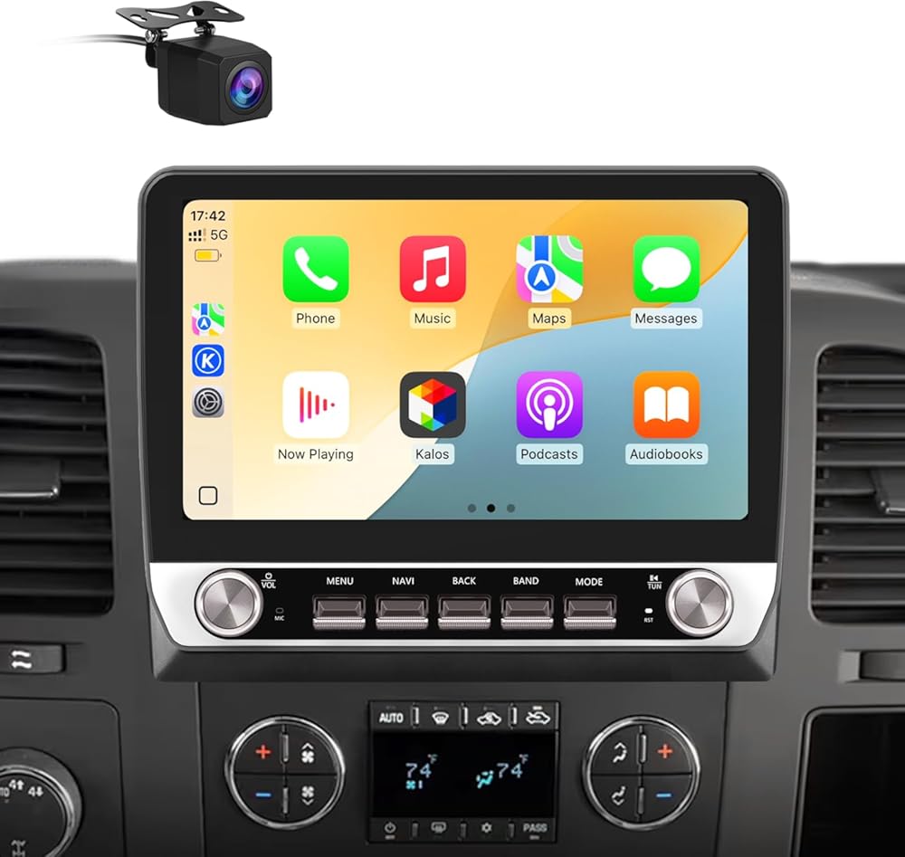 Junsun Android 13 Car Radio Stereo for Chevy Chevrolet Silverado 2007-2013 Tahoe Equinox GMC Sierra Yukon with 2+64GB CarPlay Android Auto Bluetooth