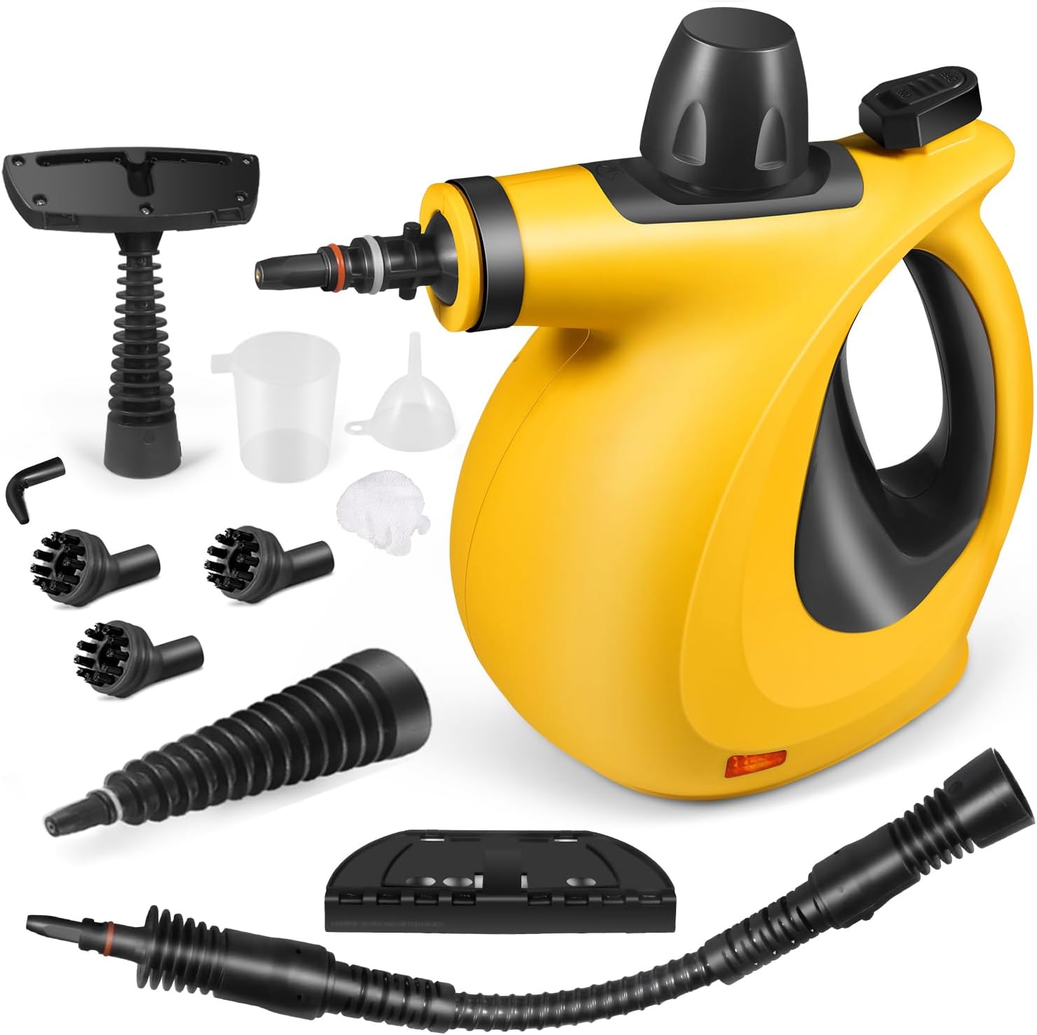 Handheld Steam Cleaner, Pressurized Multi-Surface Steam Cleaner with 11pcs Accessories, Chemical Free Multi-Purpose Steam Cleaners for Home Use, Steamer for Cleaning Floor, Tile, Windows, Couch, Grout