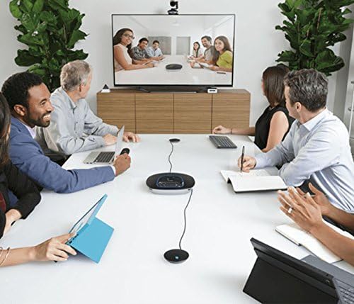 Logitech Group Expansion Microphones for Video & Audio Conferencing, Black