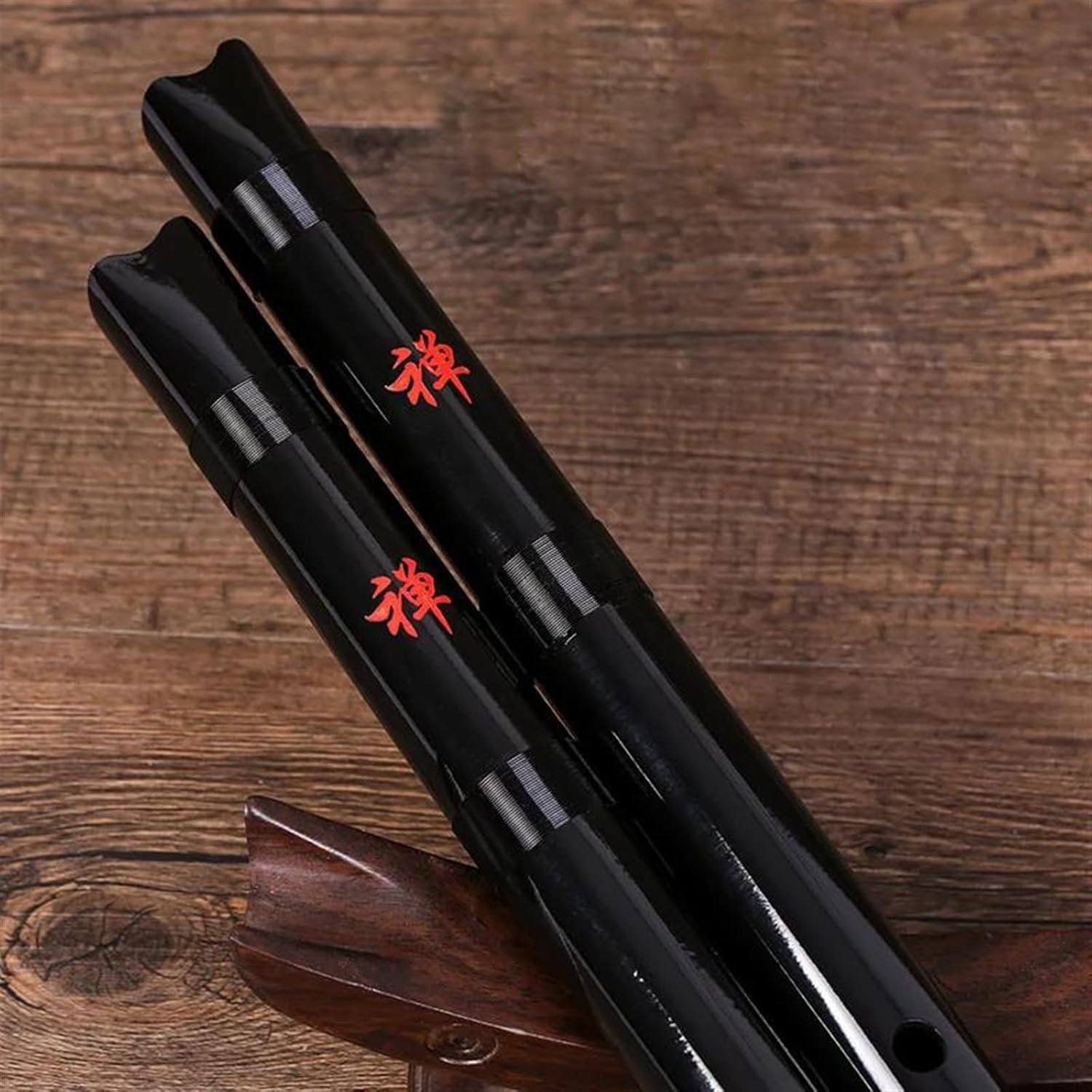 Bamboo Flute Dizi Bamboo Shakuhachi 5 Holes Flute White Bamboo Short Xiao Woodwind Musical Instrument Flauta(Brown)