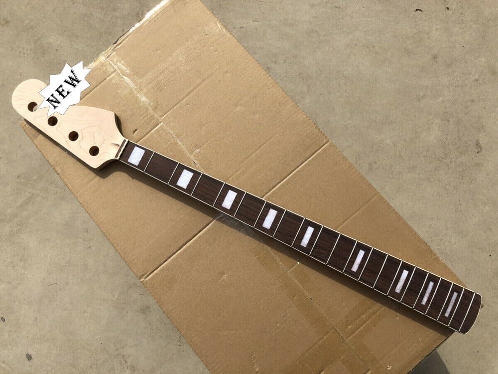 20fret 30inch Bass Guitar Neck Rosewood Fretboard Block Inlay Maple DIY Guitar