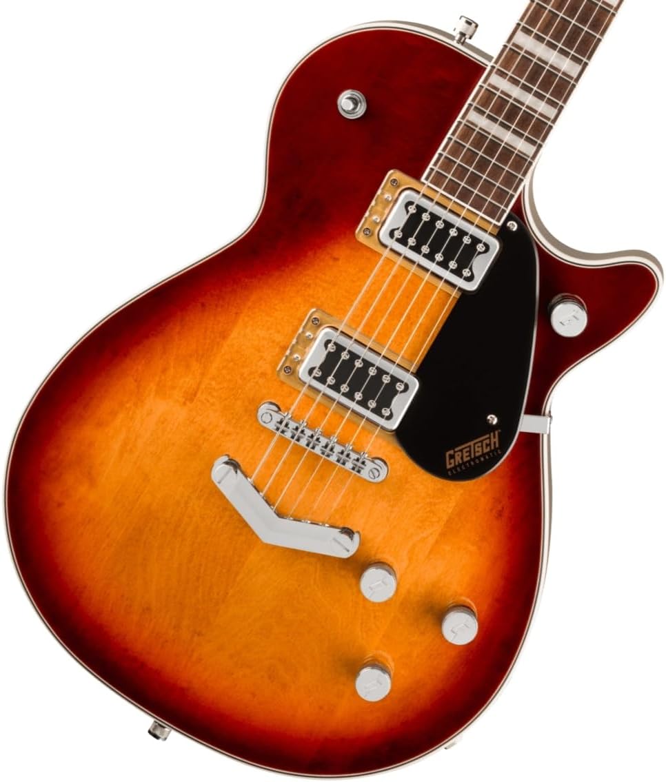 Gretsch G5220 Electromatic Jet BT Single-Cut 6-String Right-Handed Electric Guitar with Chambered Mahogany Body, V-Stoptail, and Laurel Fingerboard (Sweet Tea)