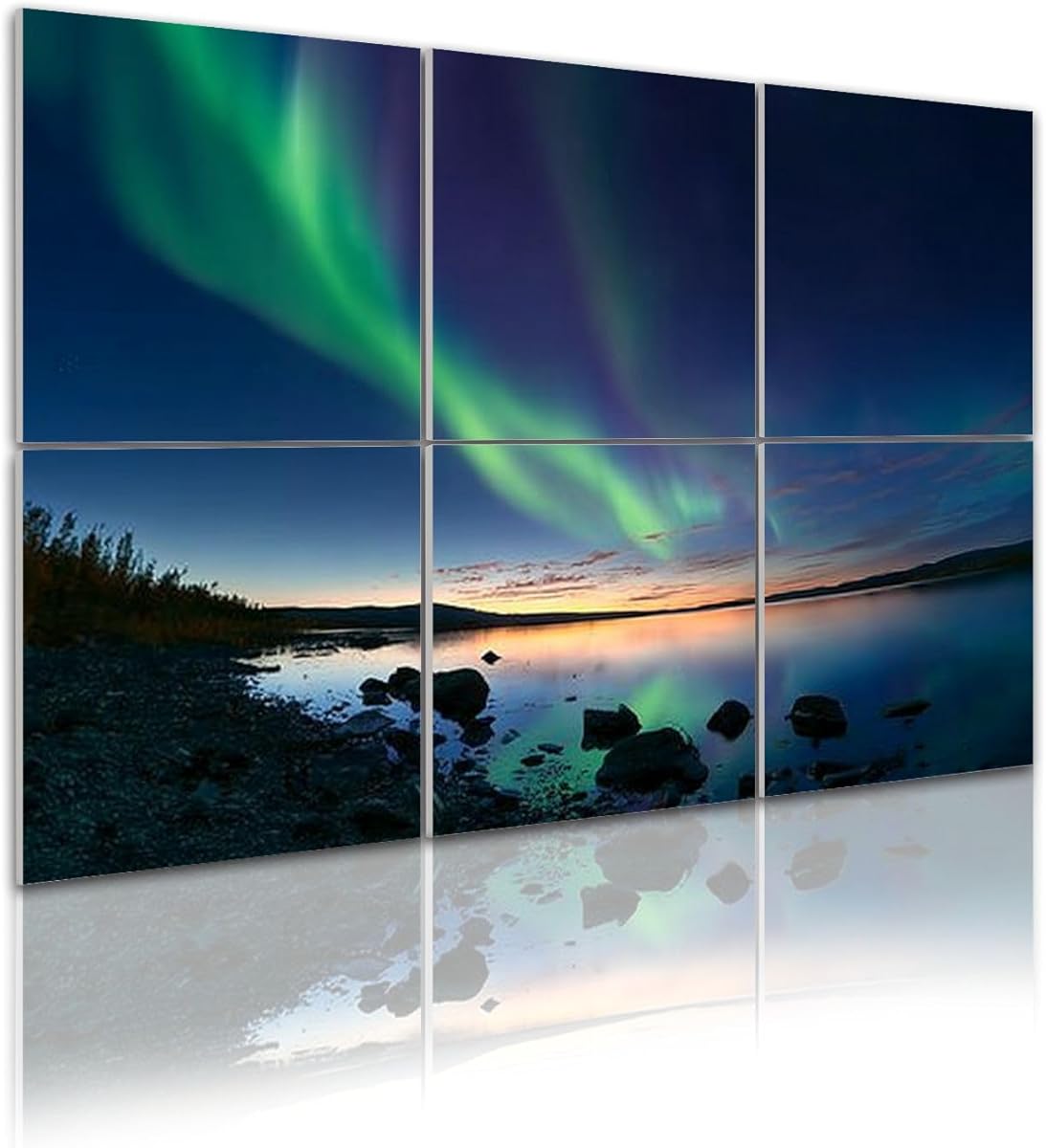 6 Pack Art Acoustic Panels Dusk Sound Absorbing Panel 48