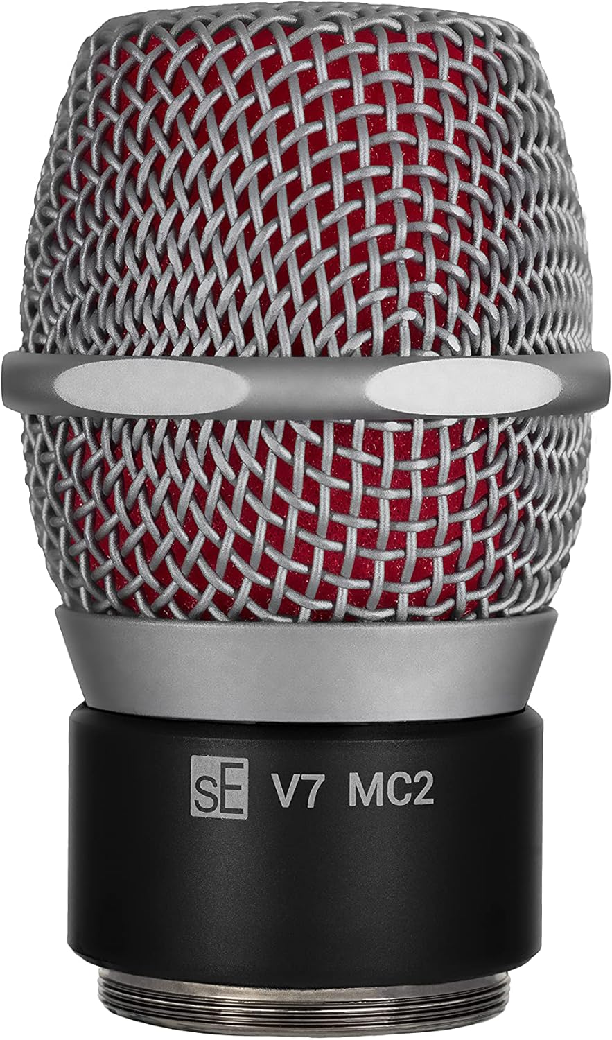 SE ELECTRONICS V7 MC2 Wireless Microphone Capsule - Compatible with Sennheiser Wireless Transmitters - Professional Dynamic Microphone for Singing, Speech & Music Studio Recording