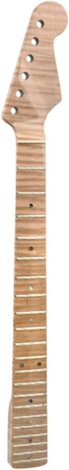 1pc 21 Frets Maple Electric Guitar Neck Guitar Accessories Parts Musical Instruments Unfinished Guitar Neck