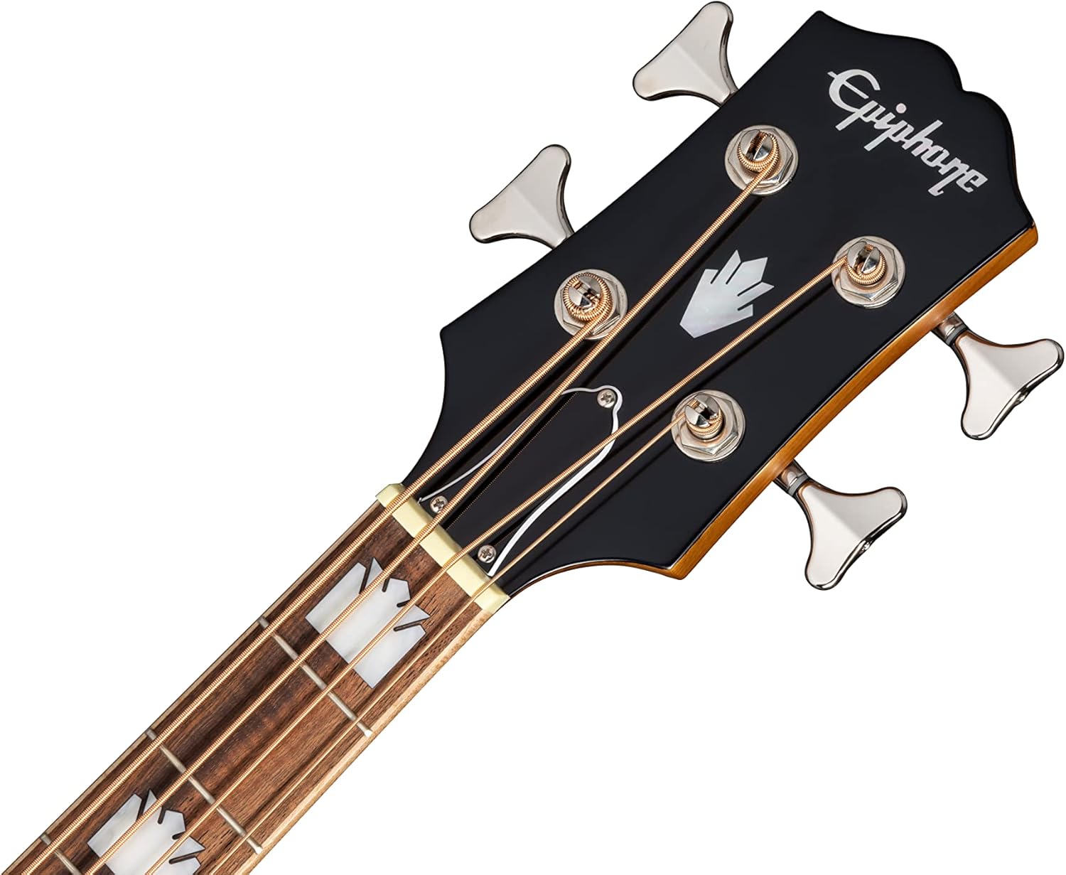 Epiphone El Capitan J200 Studio Bass Acoustic Electric, Aged Natural