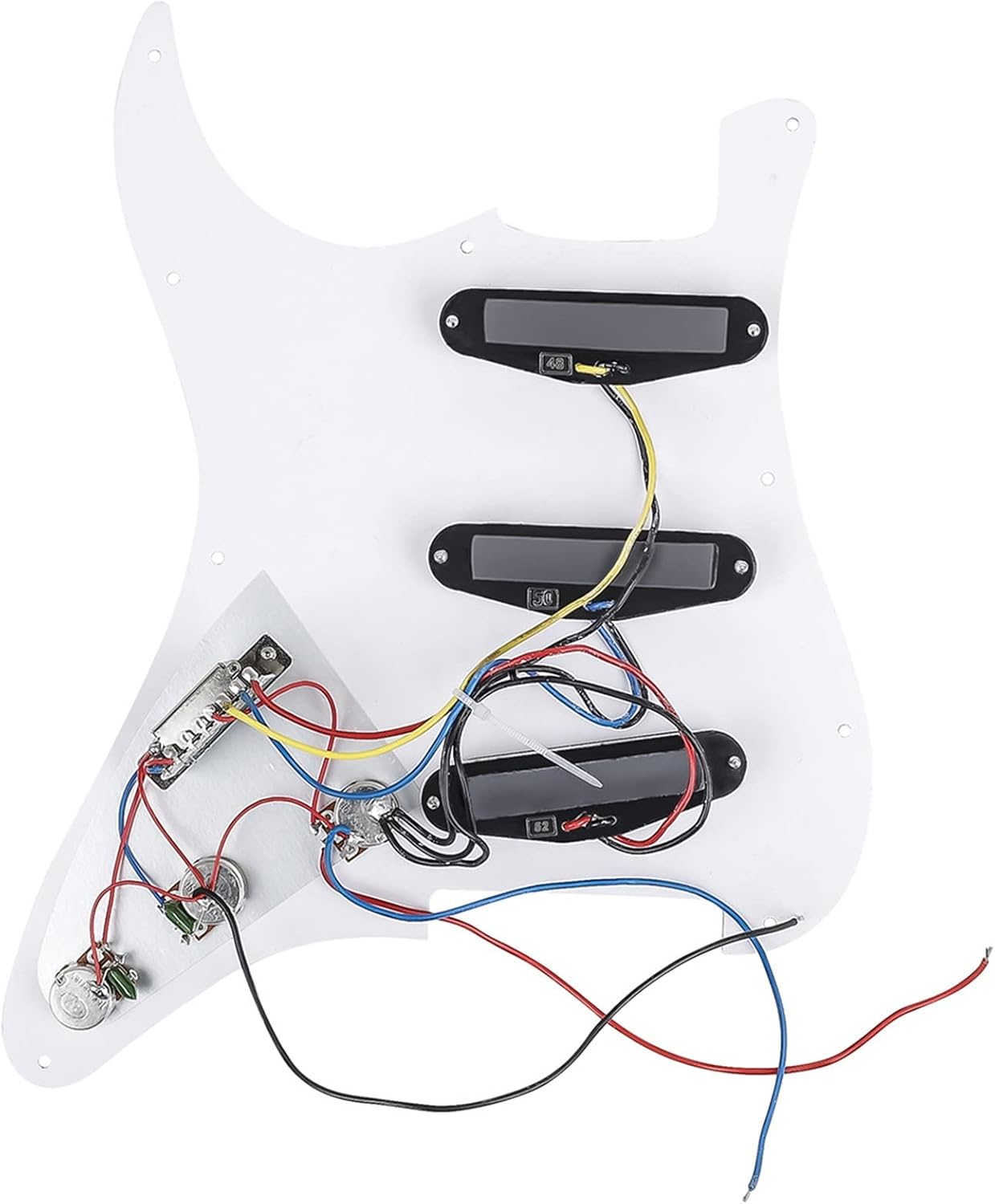 DIY Electric Guitar Kit DIY Electric Guitar Set Hand-Assembled Electric Guitar Full Set Beginners Assembled Electric Wood Guitar