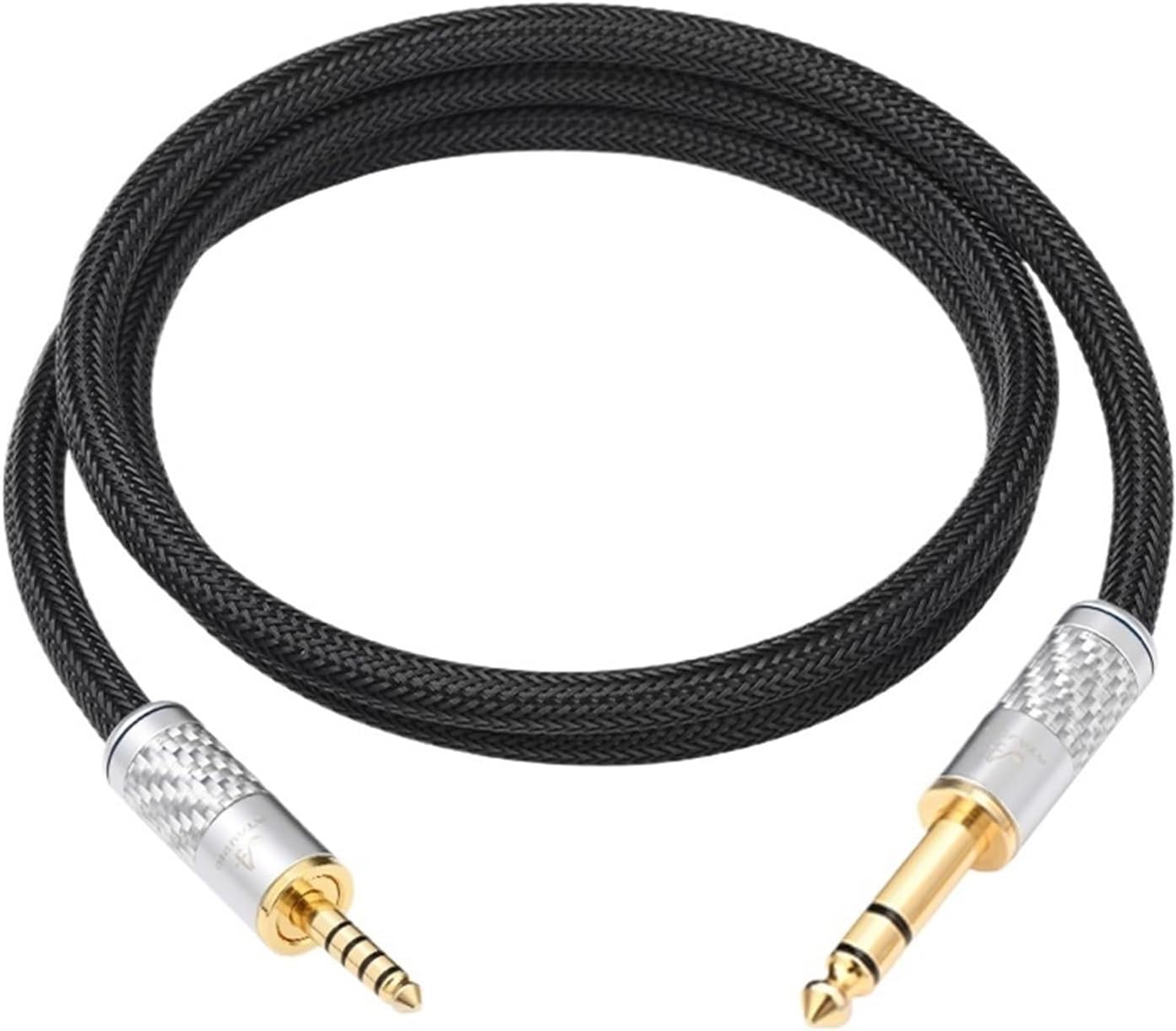 Aux Cable Hi-end OCC Core 3.5mm/4.4mm/6.5mm Jack Balanced Male to Male Adapter Cable(3.5 m)