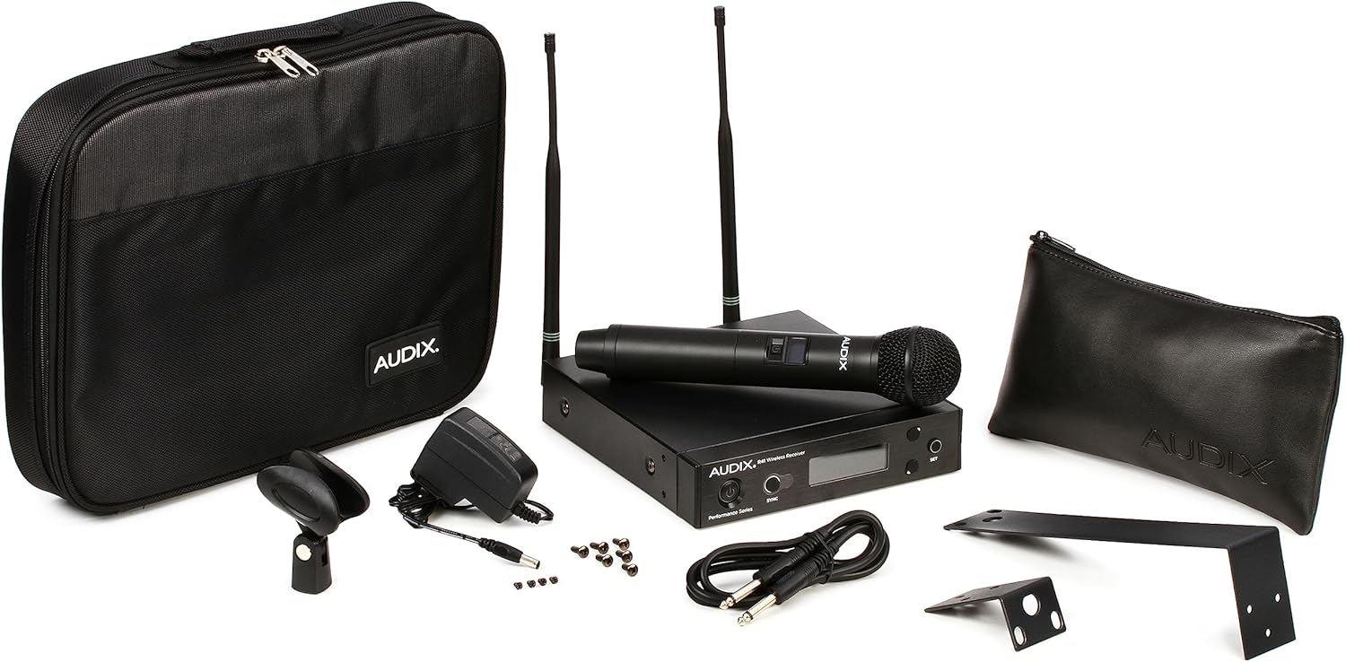 Audix AP41 OM2 Handheld Wireless Microphone System for Presenters, Speakers, and Vocalists