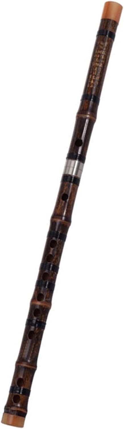 TSTS Chinese Bamboo Flute Purple Bamboo Flute Ding 2 Sections Bamboo Flute C/D/E/F/G Horizontal Flute National Wind Instrument (Color : F)
