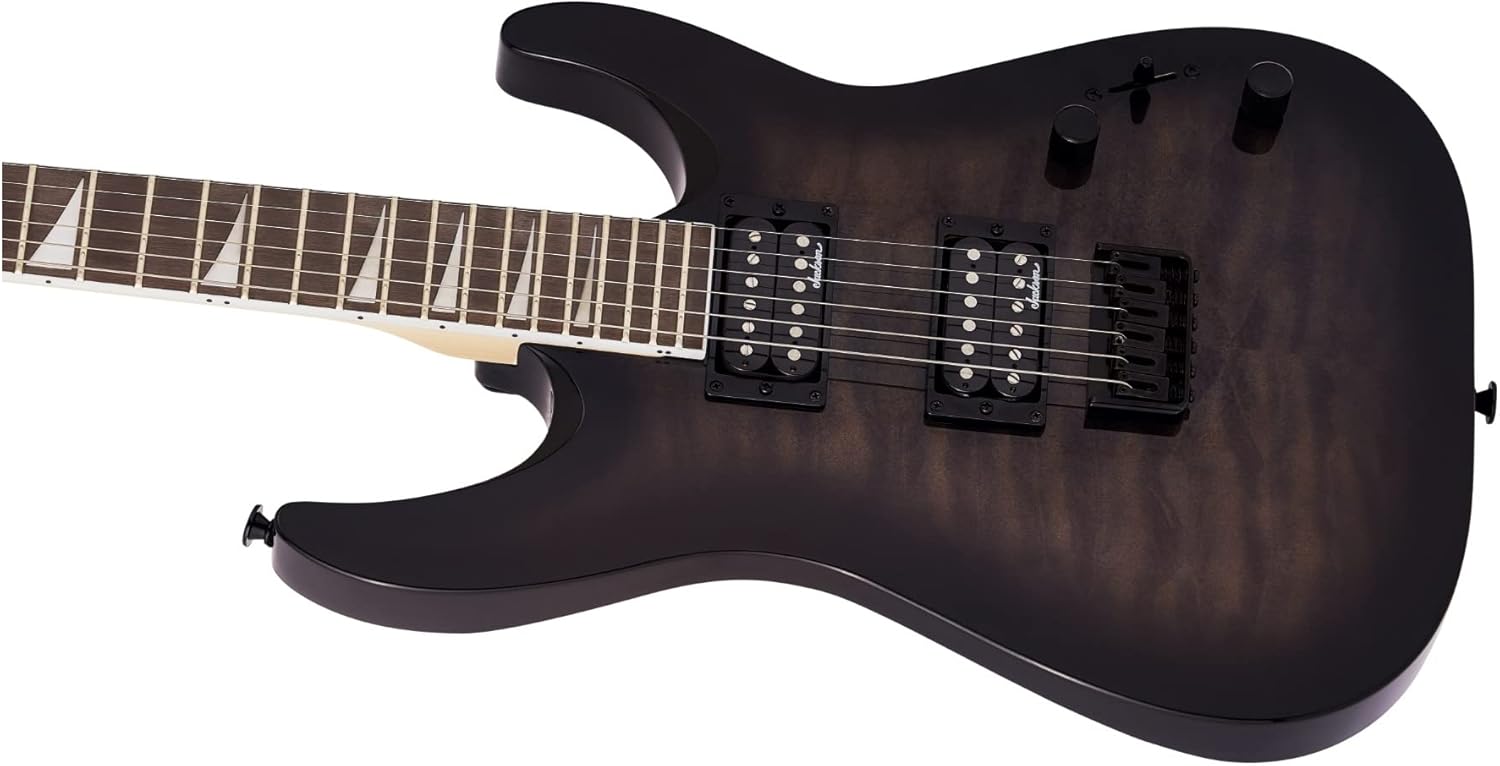 Jackson JS Series Dinky Arch Top JS32Q DKA HT Electric Guitar - Transparent Black Burst