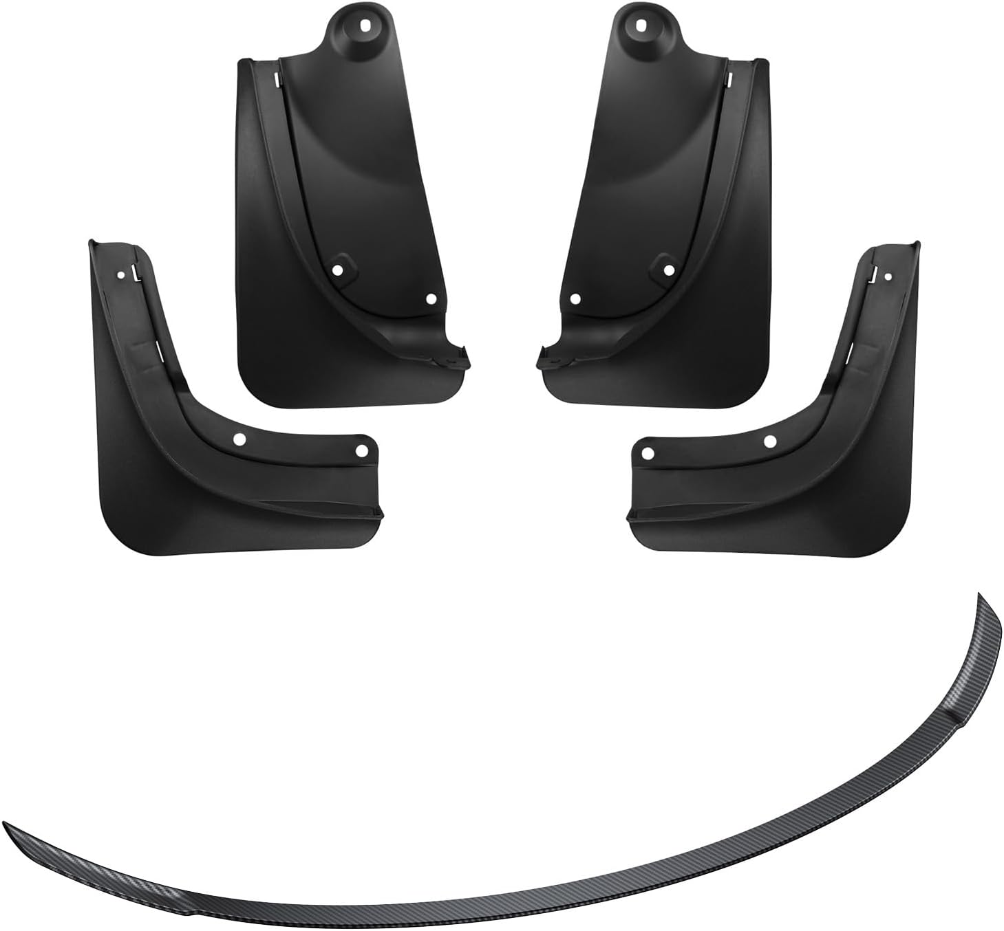 BASENOR Upgrade Tesla Model Y Pro Spoiler and Tesla Model Y Mud Flaps