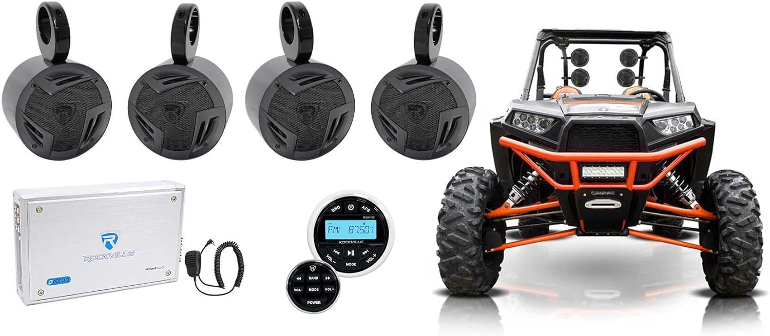 Rockville RV5.3A Bundle: (2) Pairs 5.25