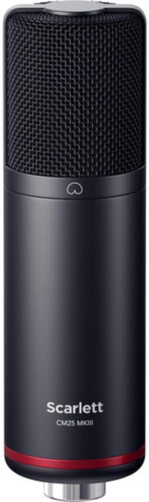 Focusrite Scarlett Solo Studio USB-C Audio Interface with Microphone and Headphones (4th Generation) Bundle with Clamp On Headphone Holder, Tripod Mic Stand + Boom, Kellopy Pop Filter & XLR Cable