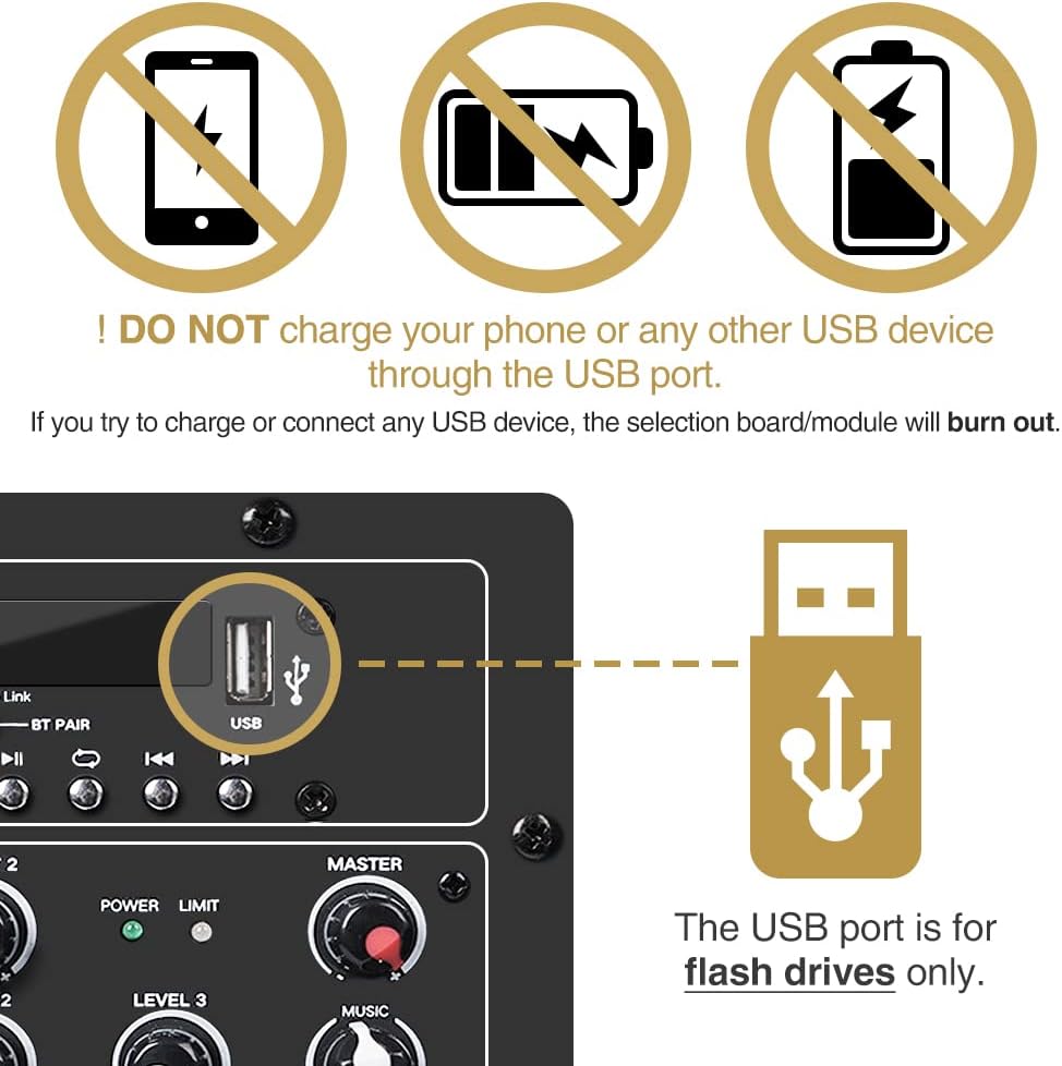 Sound Town Portable Line Array Column PA/DJ System with Sub Bass Module, TWS Bluetooth, Built-in 3-Channel Mixer, Carry Bag (CARPO-L1)