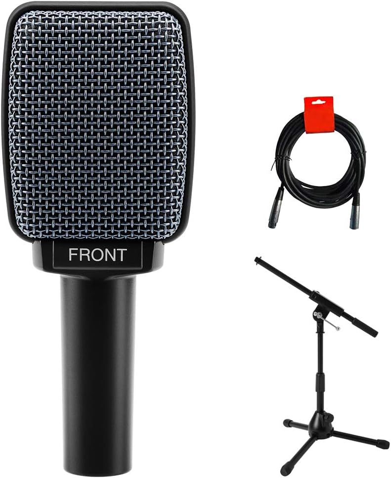 Sennheiser E906 Instrument Microphone Bundle with Amp Mic Stand and Cable