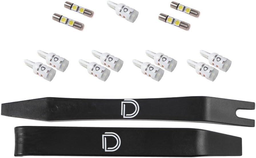 Diode Dynamics LED interior bulb pack compatible with Jeep Grand Cherokee 2011-2021, Stage 2
