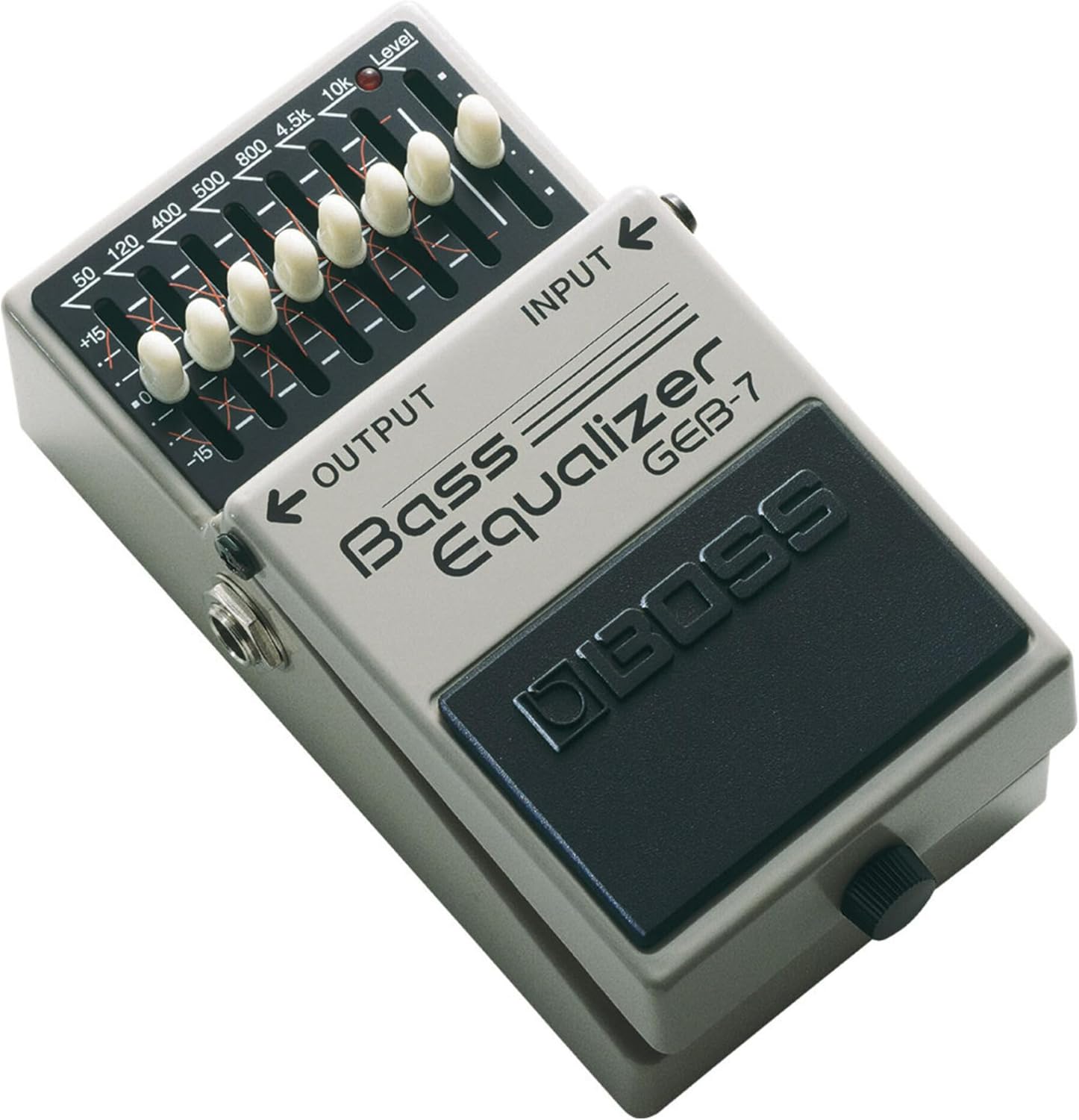BOSS GEB-7 Seven-Band Graphic Bass Equalizer Guitar Pedal
