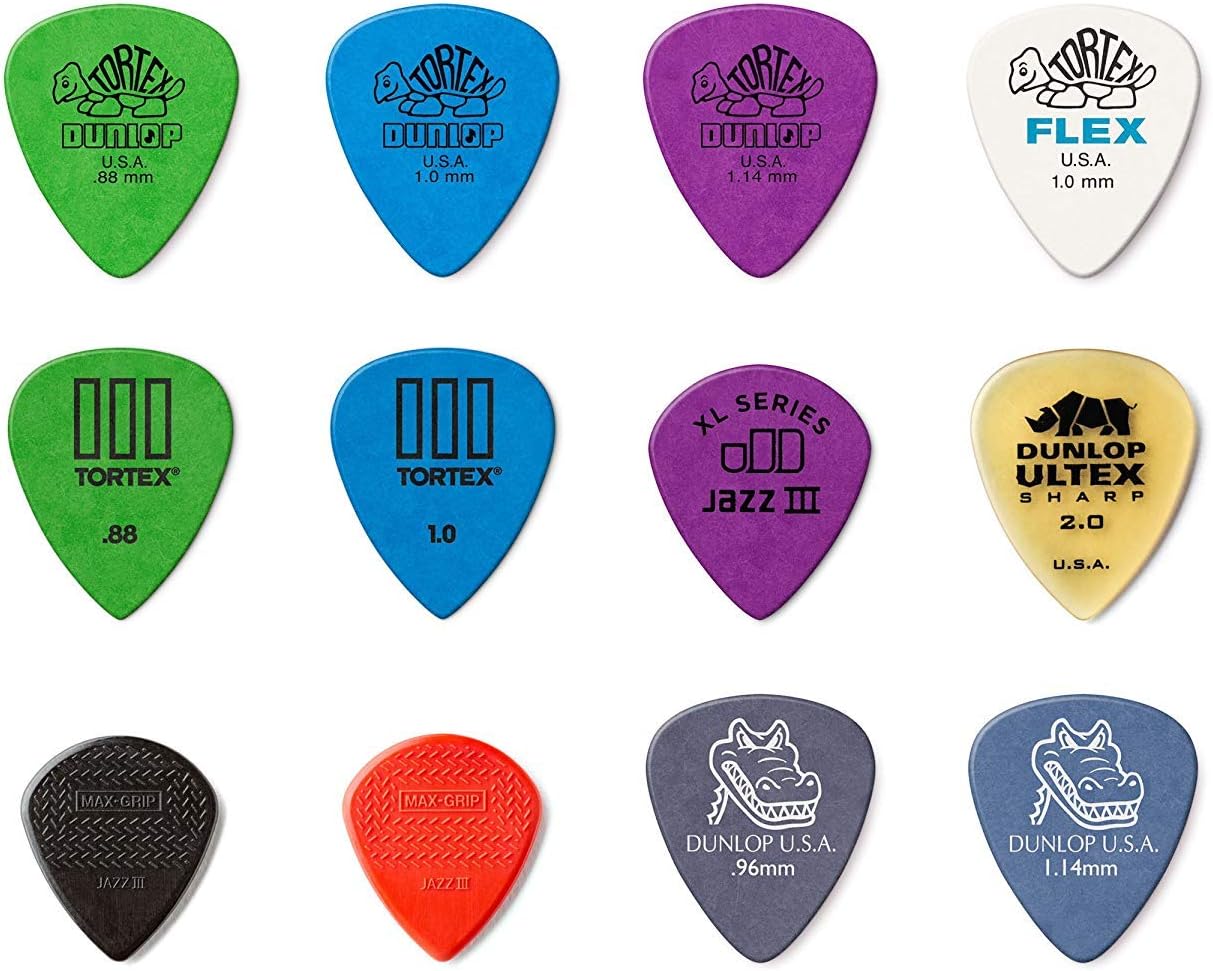 MXR M101 Phase 90 Guitar Effects Pedal Bundle w/ Dunlop Chromatic Clip-On Tuner and Dunlop Variety Pick Pack