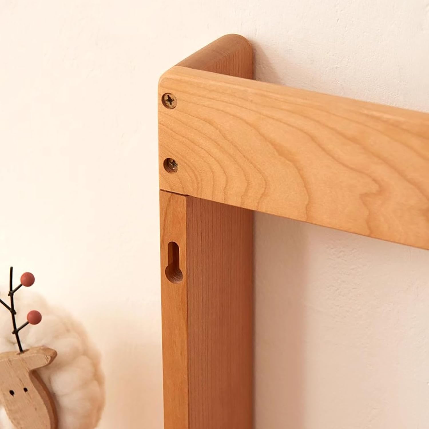 Nursery Book Shelves for Wall,Wood Bookshelf for Kids Baby, Floating Shelves for Wall Decor, Record Holder, Magazine Rack, Picture Ledge Shel ( Color : Set of 2 , Size : 90x6.8x29.8cm/35.43x2.68x11.73