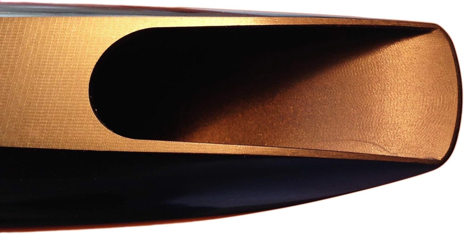 Theo Wanne NY BROS 2 Alto Saxophone Mouthpiece - Roll-Over Baffle - Versatile - Great for All Styles Including Jazz, Rock & Roll - Traditional Vintage Meyer Sound – Hard-Rubber - Medium Chamber