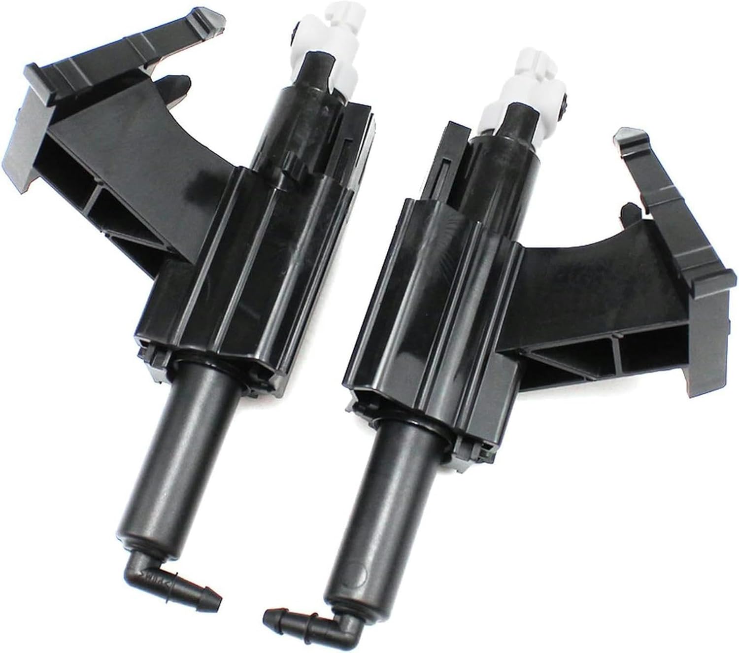 Car Headlight Washer Nozzle for Mitsubishi for Pajero for Montero V73 V77 V75, Car Accessories 2Pcs Left Right Bumpers Headlight Lamp Washer Nozzle Jet Mn117091