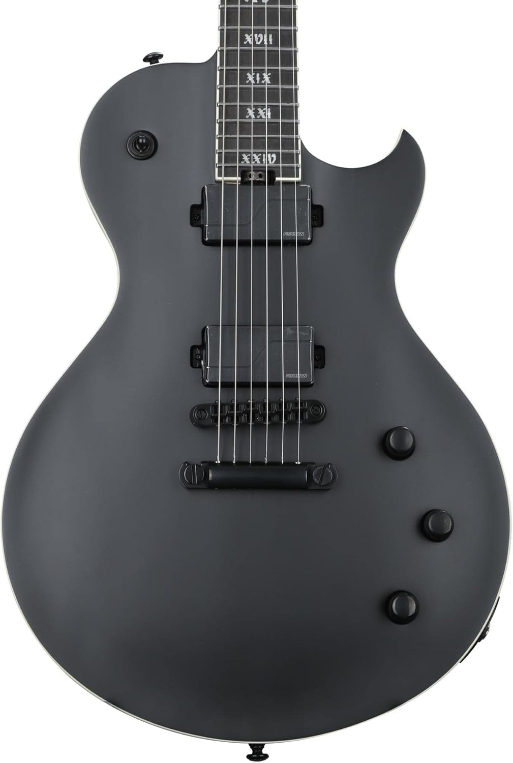 Schecter Solo-II SLS Elite Evil Twin Electric Guitar - Satin Black