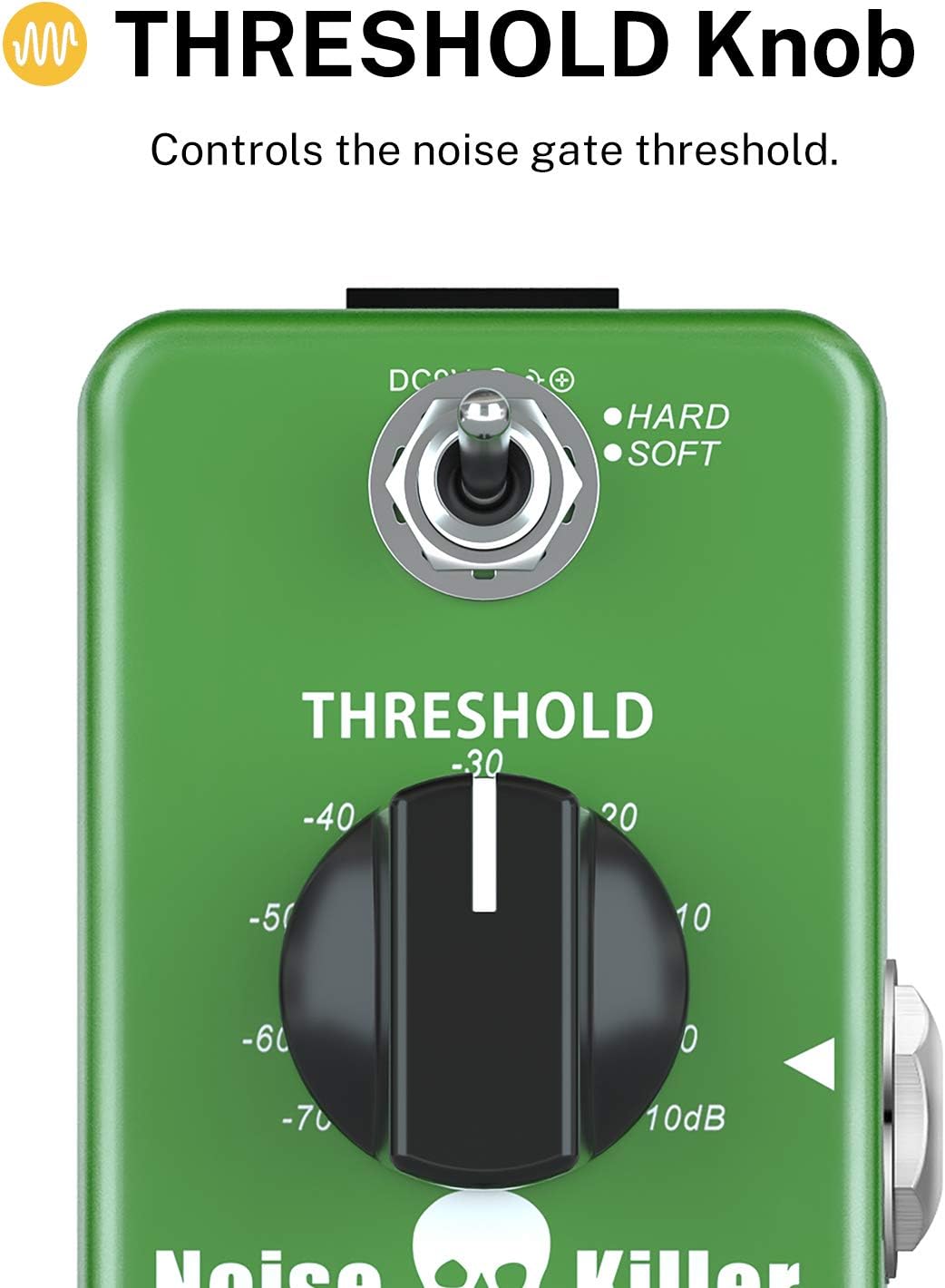 Donner 30 Inch Kids Electric Guitar Beginner Kits -Noise Gate Pedal