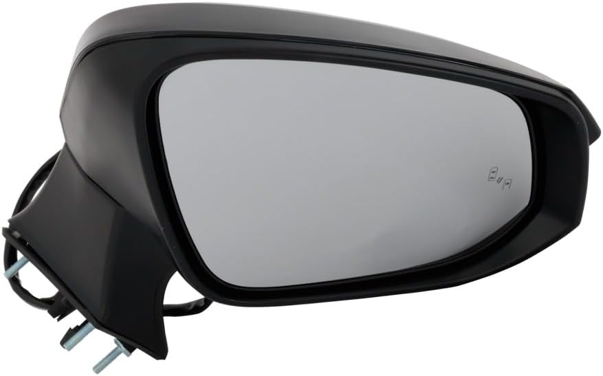 For Toyota Venza 2021 Door Mirror Passenger Side | Power | Power Folding | Heated | Paintable | In-housing Signal Light | With Puddle Light | TO1321439 | 8791048B40, 8791548040C0