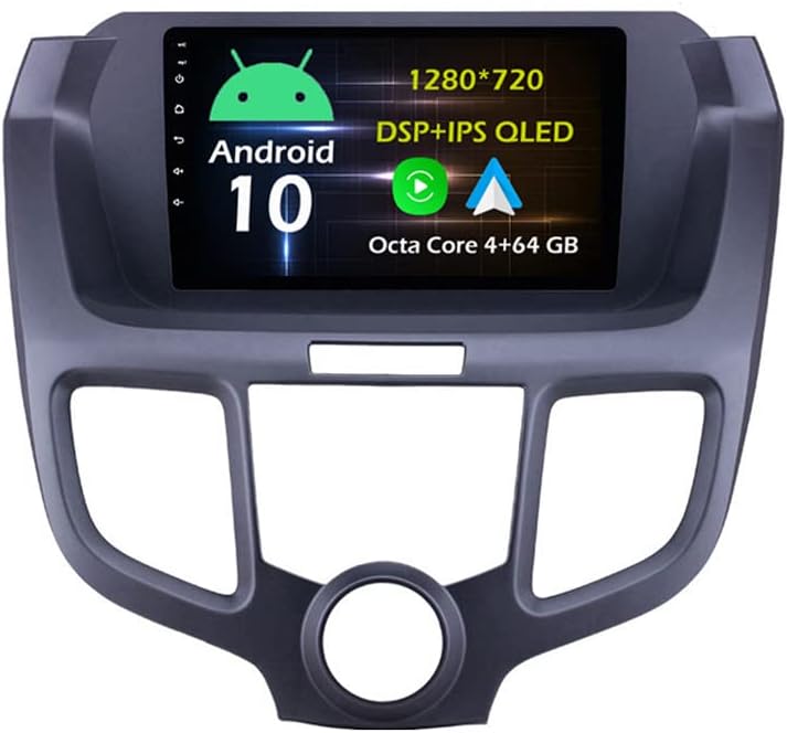 9''Android Car Stereo Radio for Honda Odyssey 3 RL3 RL4 2003-2008 Octa Core Android 10.0 Touchscreen Headunit supports GPS Navigation Carplay Android Auto Bluetooth SWC AHD Backup Camera-4+64