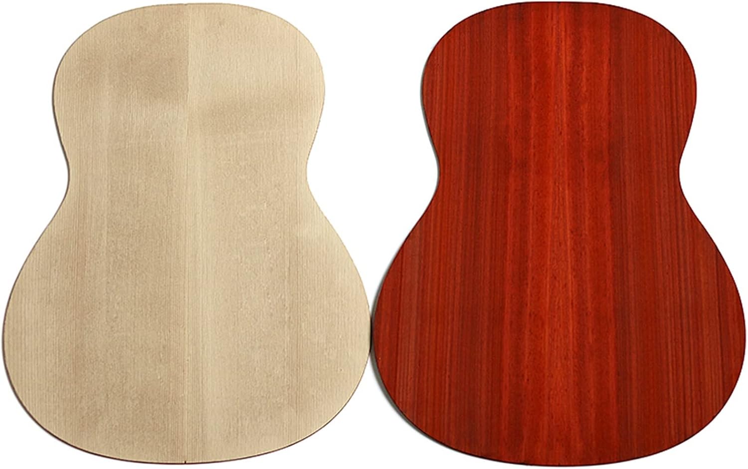 Classical Guitar Back and Side Board Veneer Spruce Surface Production Material Combination Set Unfinished Guitar Body (Color : 2)