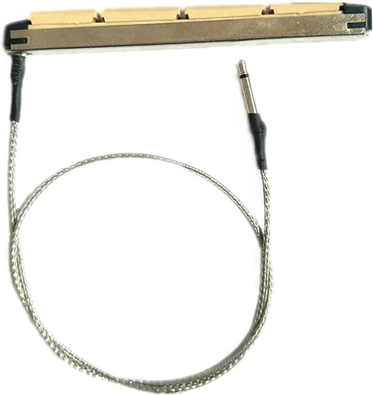 VENEKA Guitar Pickup 10 Pcs Under Saddle Transducer Pickup Piezo Acoustic Sticks for 4 String Acoustic Bass Guitar Parts