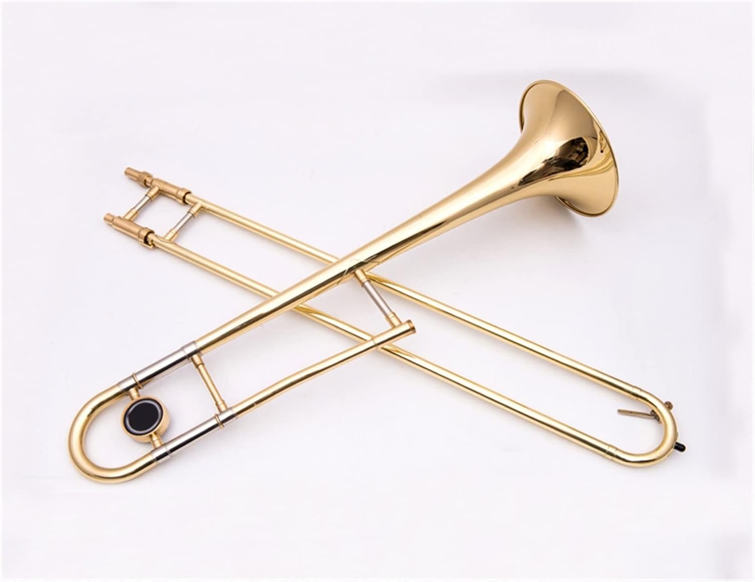 TSTS Professional B Flat Tenor Trombone Musical Instrument Suitable for Beginners to Perform Bands Beginner Trombone (Color : Midrange)